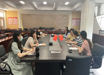 122cc太阳集成游戏新闻系召开2022-2023-2期末工作安排会议